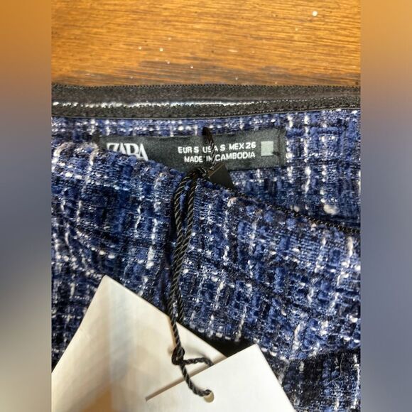 NWT Zara Texture Off-Shoulder Square Neckline, size S. Art 8741 - Picture 3 of 5